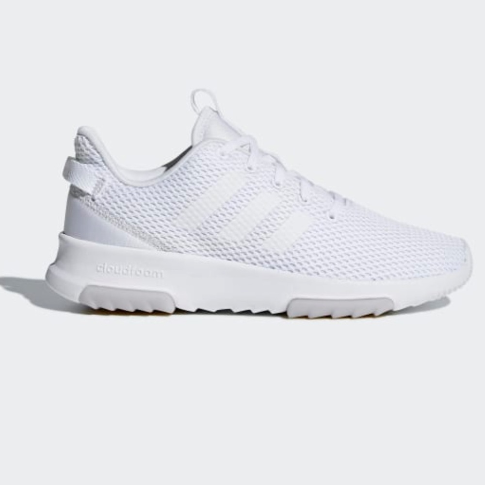 Adidas white tennis shoes!
